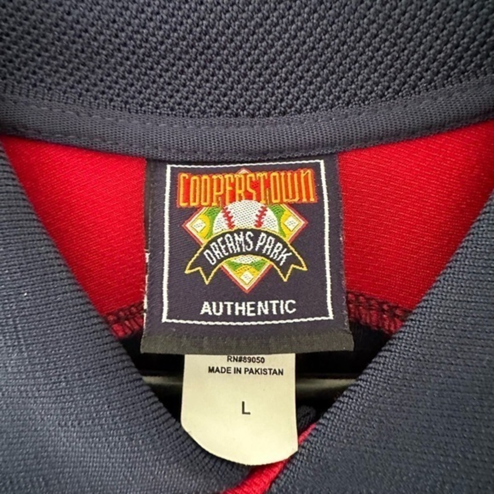 Cooperstown Dreams Park Polo Shirt Large Blue Baseball‎ Golf Authentic Mens - Picture 3 of 6